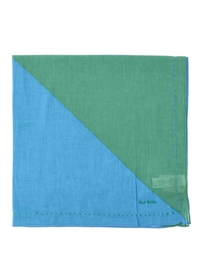 Paul Smith Foulard in cotone Verde
