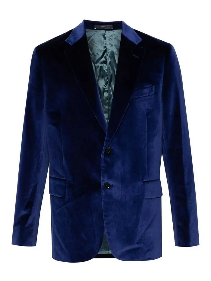 Paul Smith Giacca da uomo su misura a due bottoni Blu