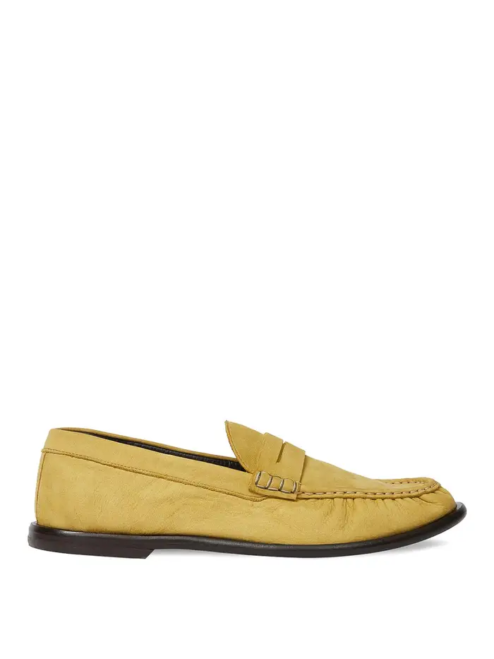 Paul Smith Mocassini Nabuk Faron Verde