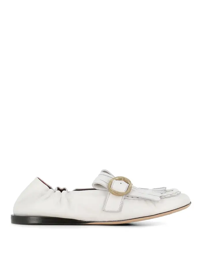 Paul Smith Mocassino Ballerina Chanay Bianco