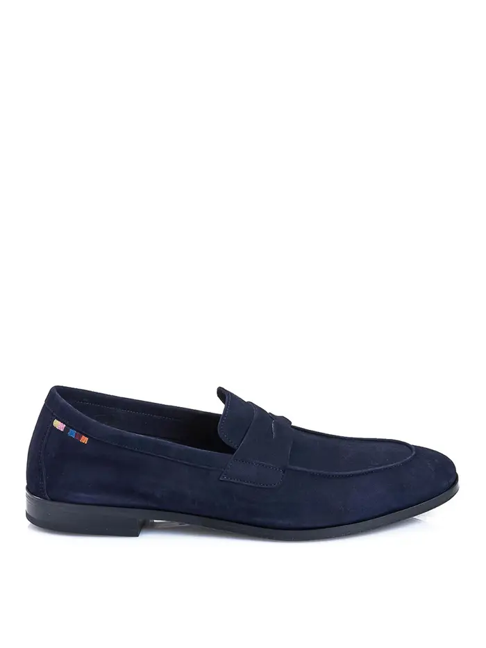 Paul Smith Mocassino Scamosciato Murano Blu scuro