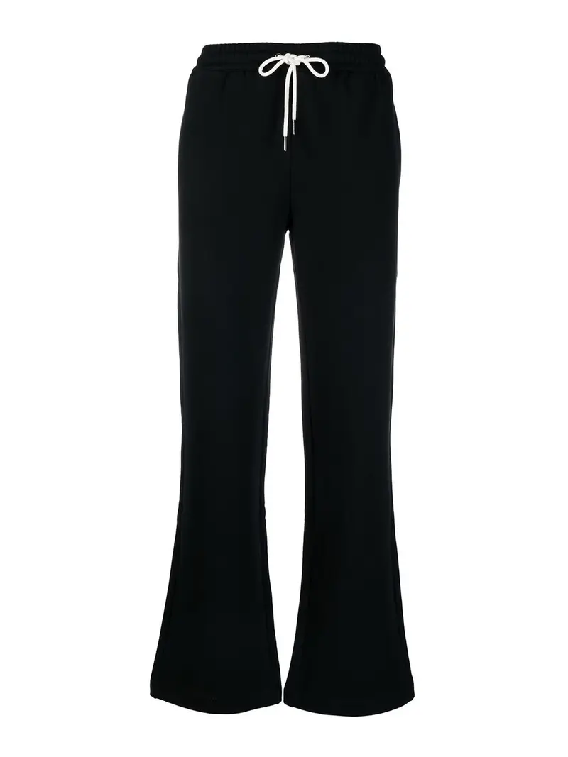Paul Smith Pantaloni a zampa con coulisse Nero