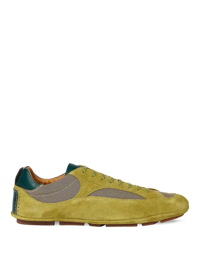 Paul Smith Sneaker Scamosciate Marini Verde