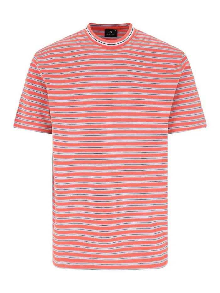 Paul Smith T-shirt a righe Arancione