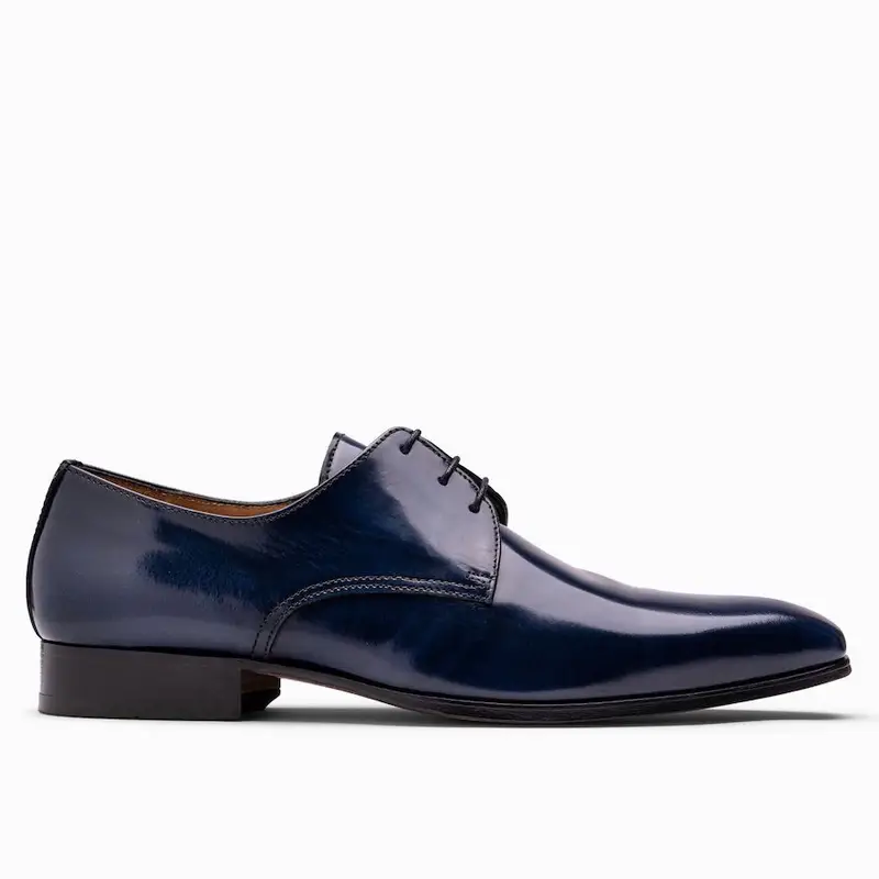 Paulo Bellini Lucca Scarpe Sposo Blu | Maat