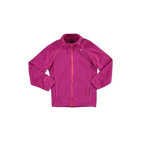 Peak Mountain Felpa bambina in micropile full-zipGafone