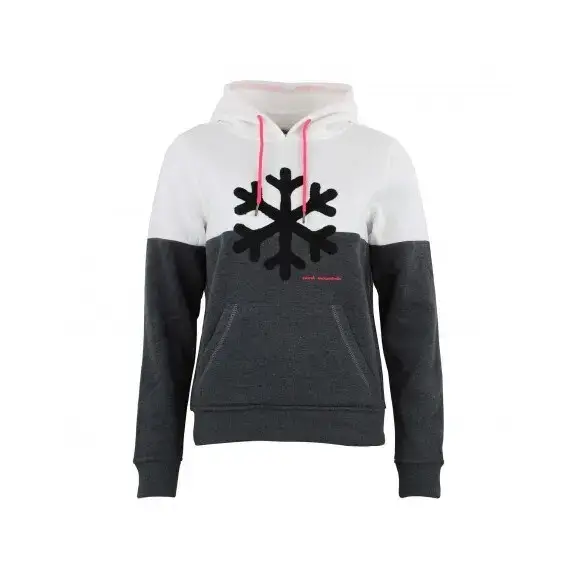 Peak Mountain Felpa con cappuccio in pile da donna Acarlo