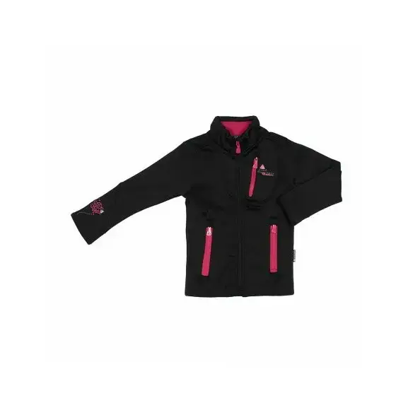 Peak Mountain Felpa da bambina in pile Gaynur Noir