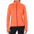 Peak Mountain Felpa Blouson polarshell femme ACLIMATE Arancio