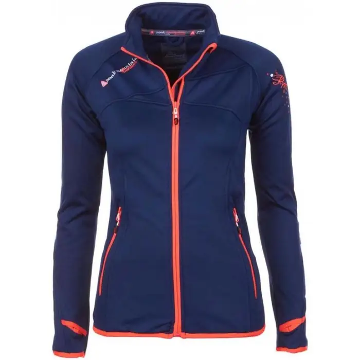 Felpa Peak Mountain Blouson polarshell femme ACLIMATE Blu