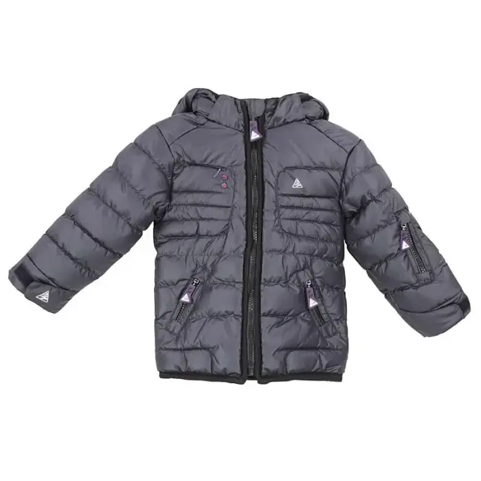 Peak Mountain Giacca a vento per bebè Layette Gris