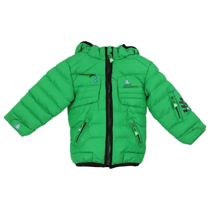 Peak Mountain Giacca a vento per bebè Layette Vert