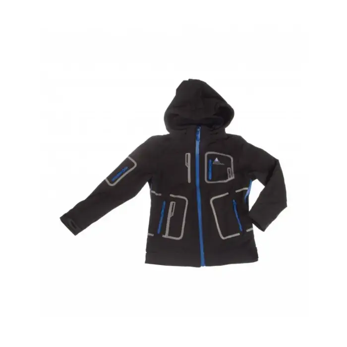 Peak Mountain Giacca softshell per bambini Ecoftibi Noir