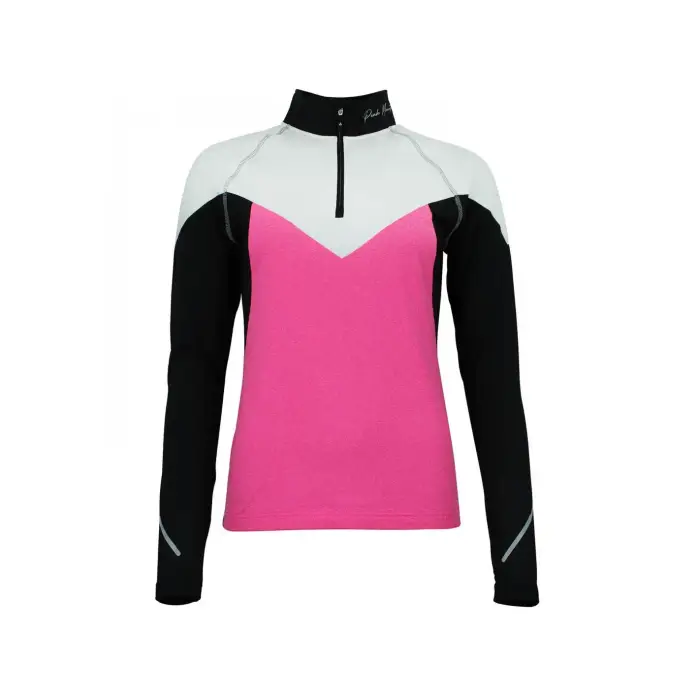 Maglietta donna 1st skin con zip Peak Mountain