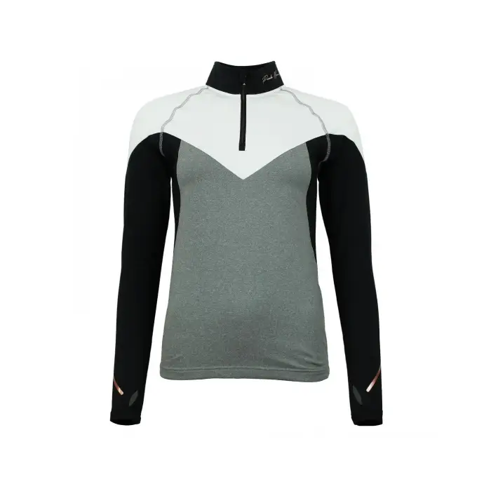 Maglietta donna 1st skin con zip Peak Mountain