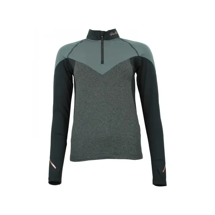 Maglietta donna 1st skin con zip Peak Mountain