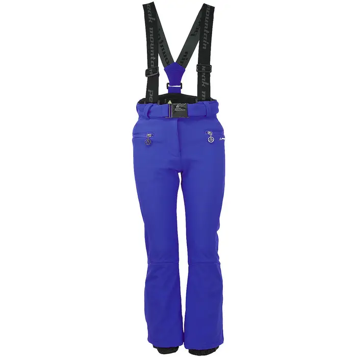 Pantaloni Peak Mountain Pantalon de ski softshell fille GAFUZZA Blu
