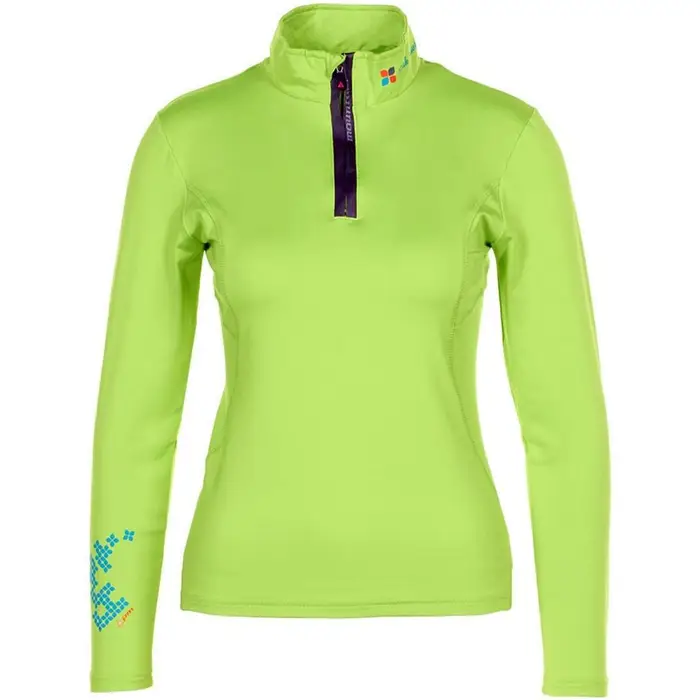 T-shirts a maniche lunghe Peak Mountain Top technique femme ANELI Verde