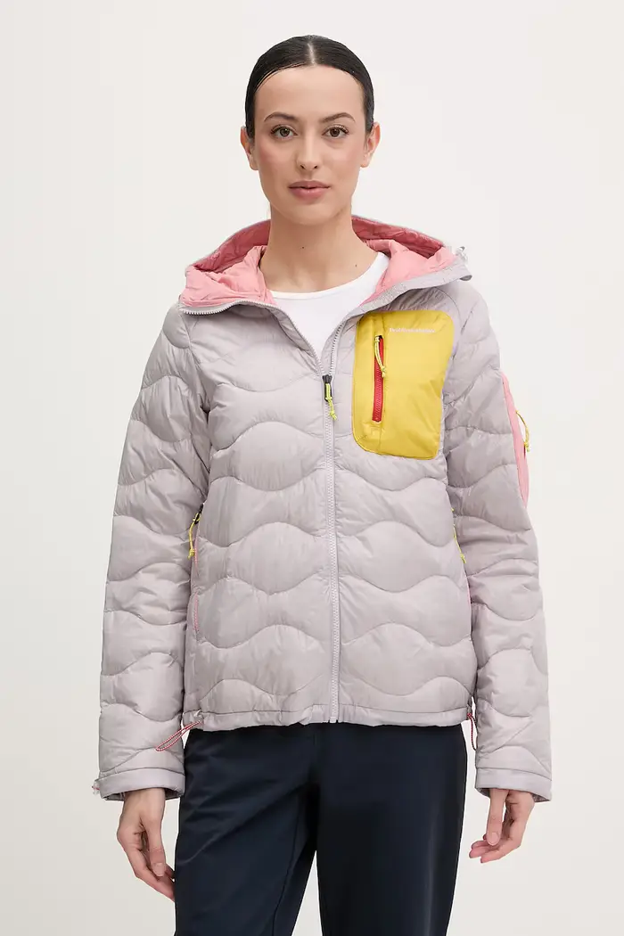 Peak Performance giacca piumino da donna Helium Utility Violetto