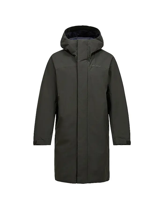 Peak Performance Parka da uomo Treeline HIPE® 2L Insulated oliva