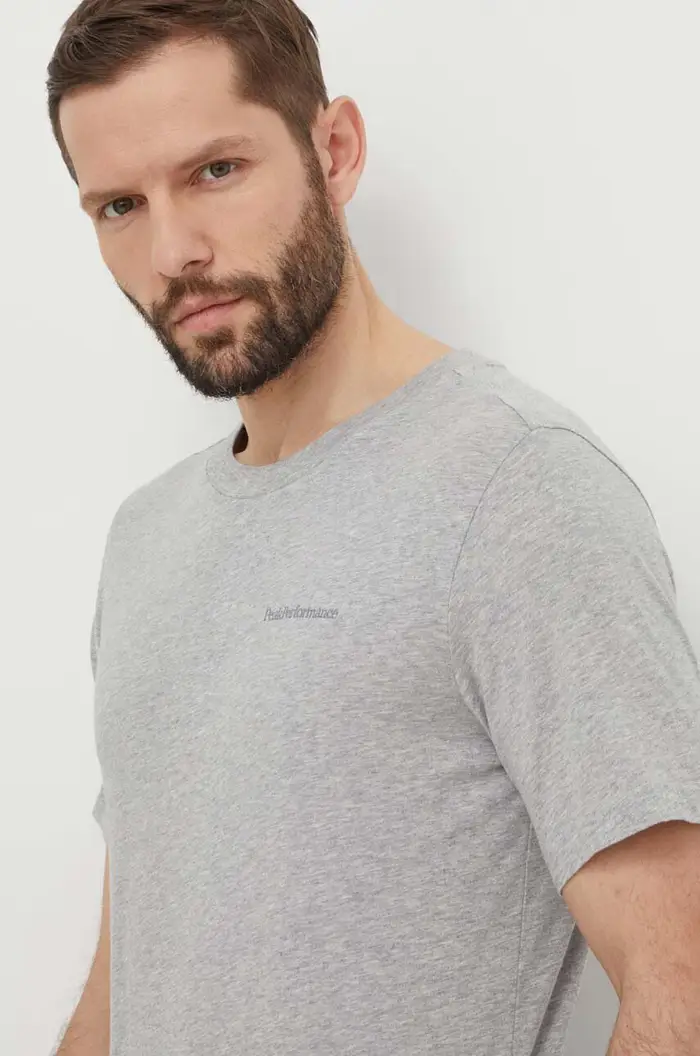 Peak Performance T-shirt Grigio 5300802