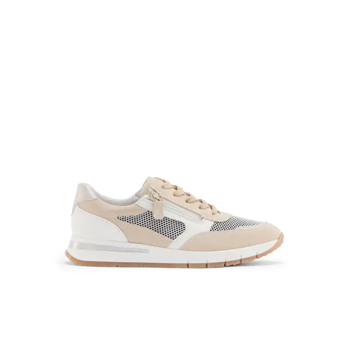 Pédiconfort Scarpe chiuse con zipper e lacci donna Beige