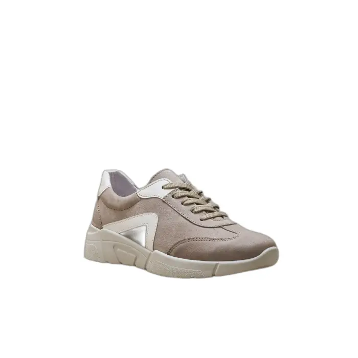 Sneakers extra large con soletta removibile donna Pédiconfort Beige