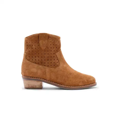 Pédiconfort Stivaletti in pelle scamosciata donna