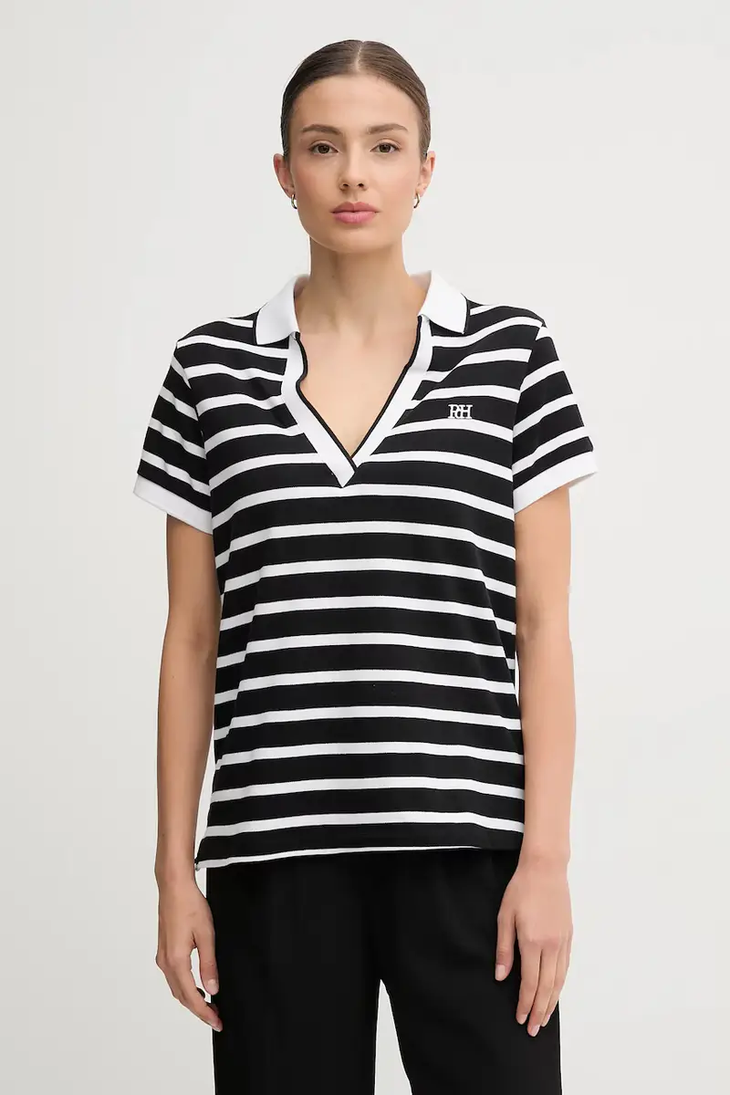 Pedro del Hierro Polo Donna Nero 3641561