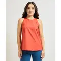 Pennyblack Camicetta Top donna in popeline di cotone Arancio
