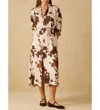 PennyBlack per donna 2611221163200 Abito con stampa animalier Pbbboario, Casual, Animal Print, Poliestere, Manica lunga