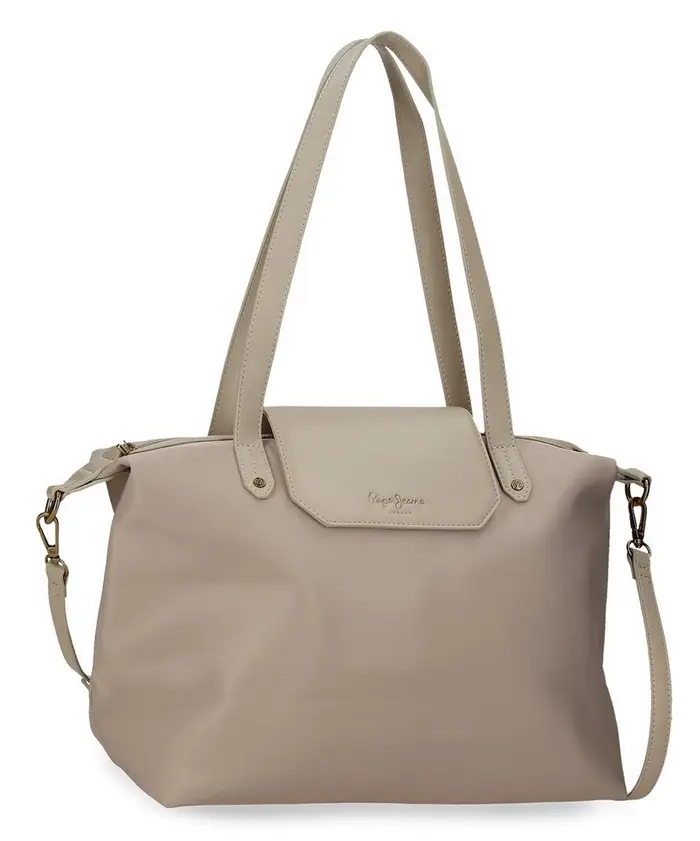 Pepe Jeans Borsa Tote media Leire Beige