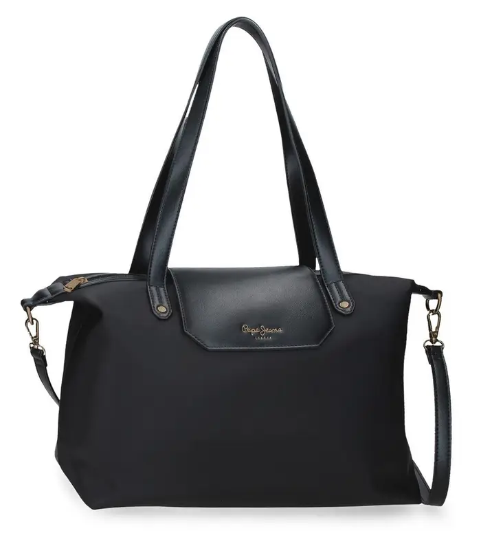 Pepe Jeans Borsa Tote media Leire Nera