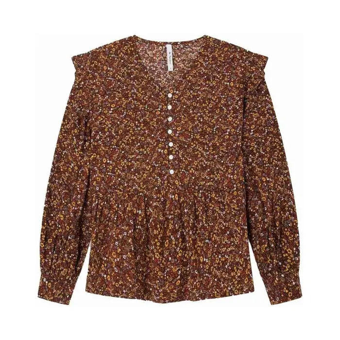 Pepe Jeans Camicetta PG301601 886 Marrone