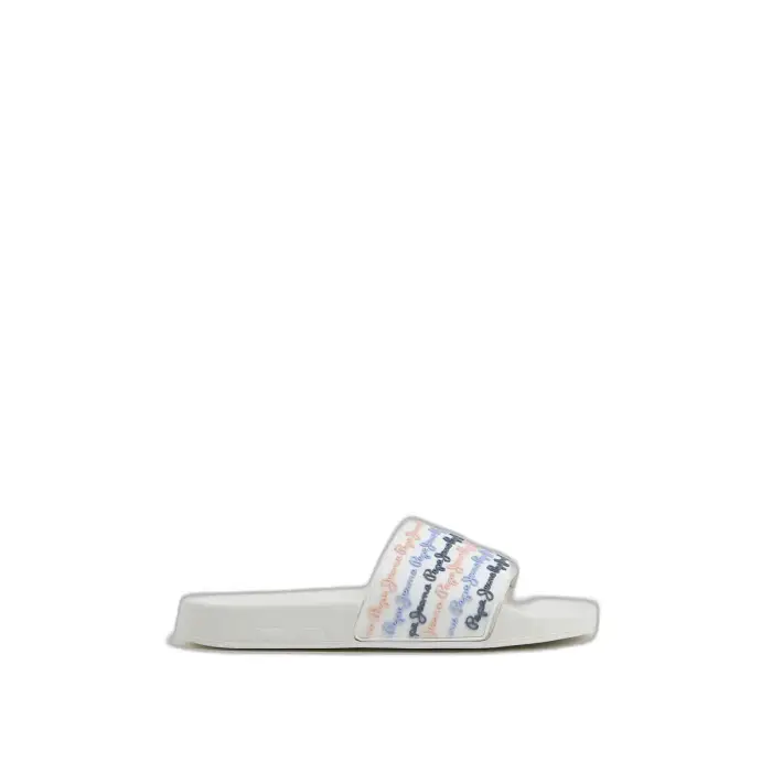 Ciabatte da donna Pepe Jeans Slider Set Blanc