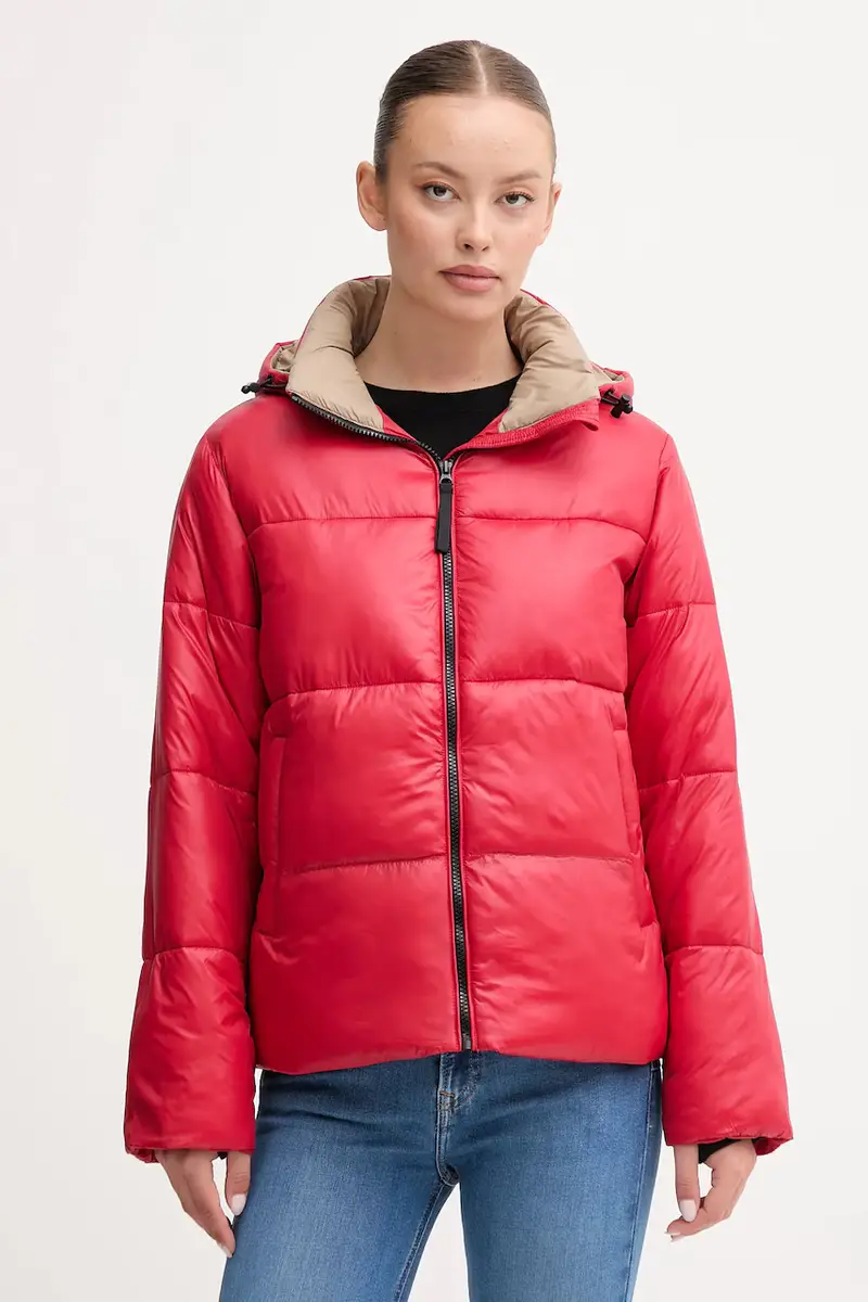 Pepe Jeans giacca colore rosso PL4024339