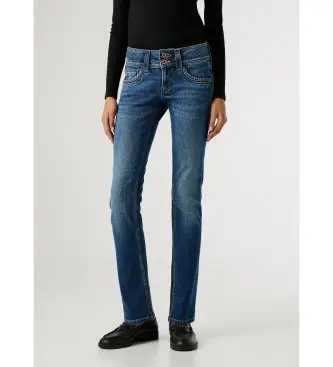 per donna PL20415985AC Jeans slim iconici blu (26/34), Casual, Cotone, Denim Lavaggio blu