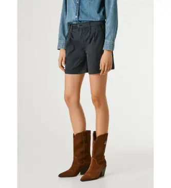 Pepe Jeans per donna PL8000002 Pantaloncini blu navy Vania, Casual, Cotone