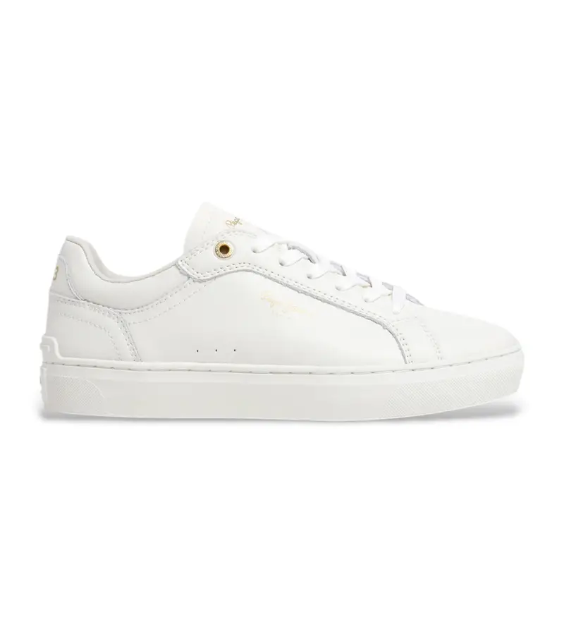 per donna. PLS00041 Sneakers in pelle bianca Camden Edition (39), Bianco, Basso, Stringhe, Casual, Sostenibile