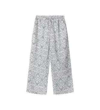 Pepe Jeans per ragazza PG2100008 Pantaloni blu Irma (14años= 164cm), Casual, Viscosa, moda per bambini
