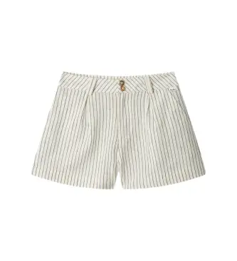 per ragazza PG8000011 Izzy pantaloncini bianchi (8Años= 128cm), Bianco, Casual, Cotone, moda per bambini