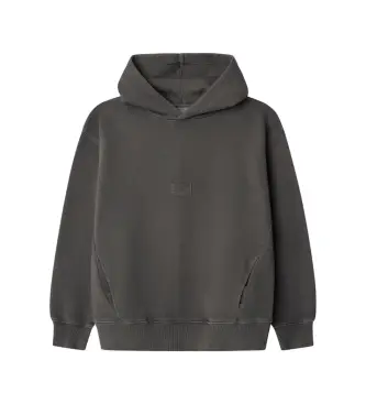 Pepe Jeans per ragazzo PB5800011 Felpa grigia Timothy (10Años= 140cm), Casual, Grigio, Cotone, moda per bambini