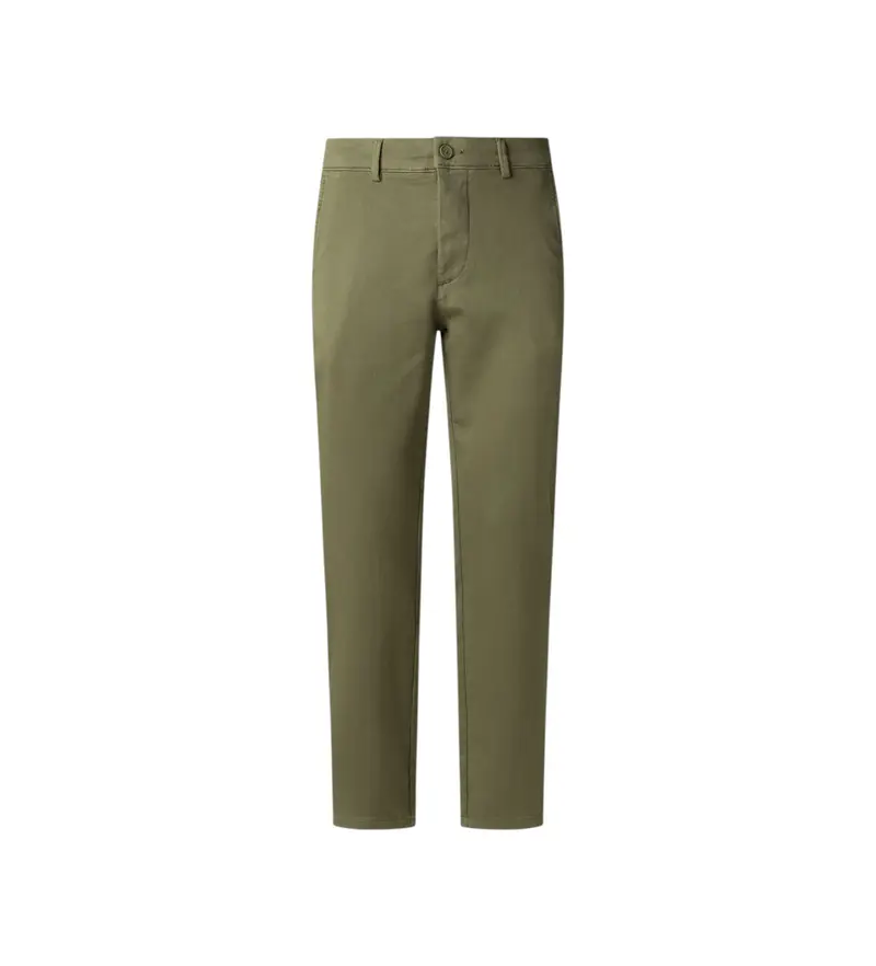 per uomo. PM211875 Pantaloni chino verdi Gymdigo (38), Casual, Verde, Cotone