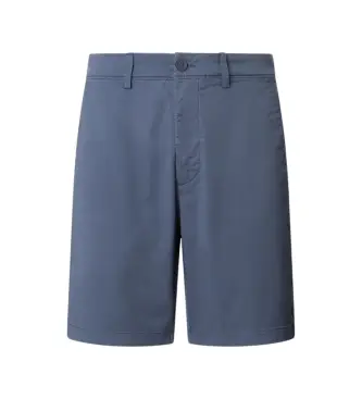 per uomo PM8000034 Pantaloncini chino classici blu navy (33), Casual, Cotone