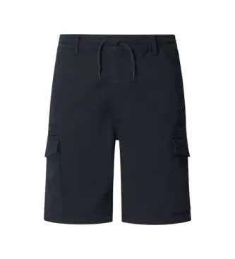 per uomo PM8000036 Pantaloncini cargo Gymdigo blu navy (38), Casual, Cotone