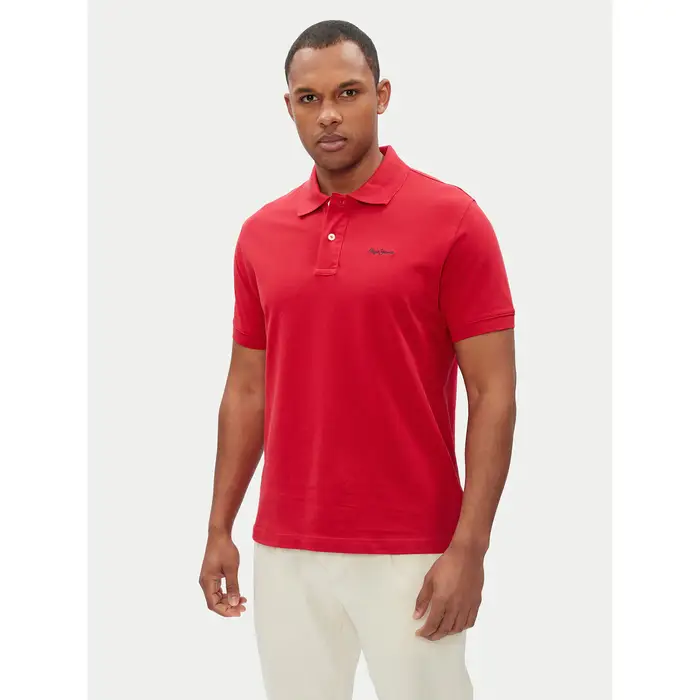 Polo Essential PM542298 Rosso Regular Fit