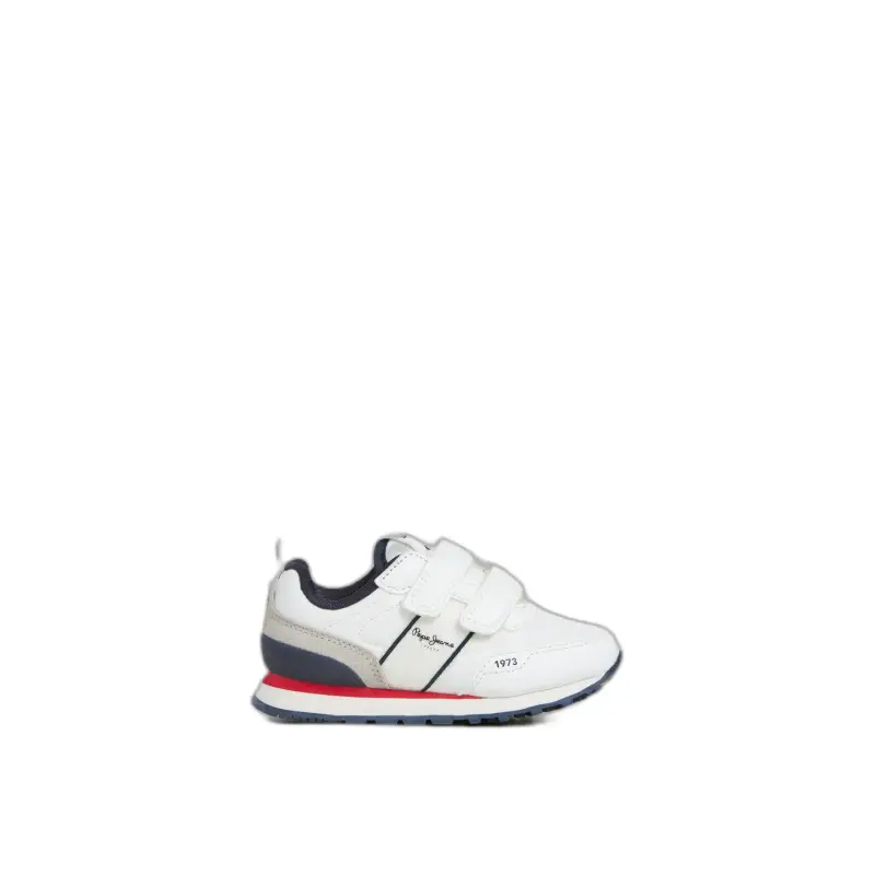 Pepe Jeans Scarpe da ginnastica bambino Dublin Clue BK Blanc