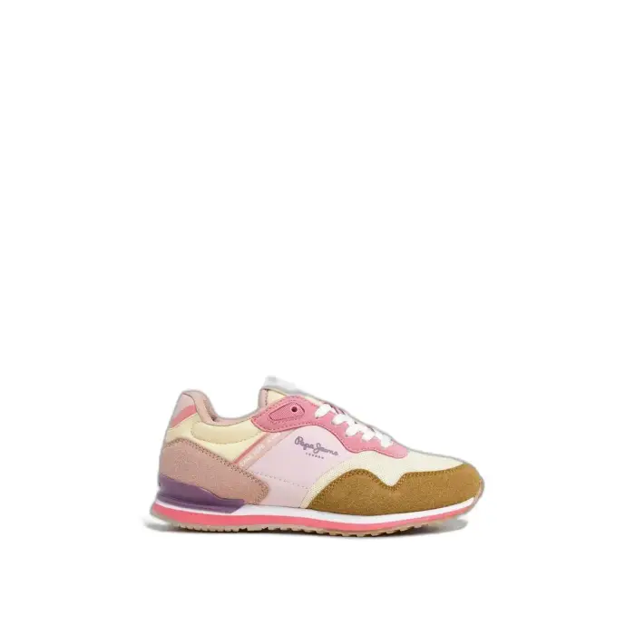 Pepe Jeans Sneakers da bambina London Band Orange