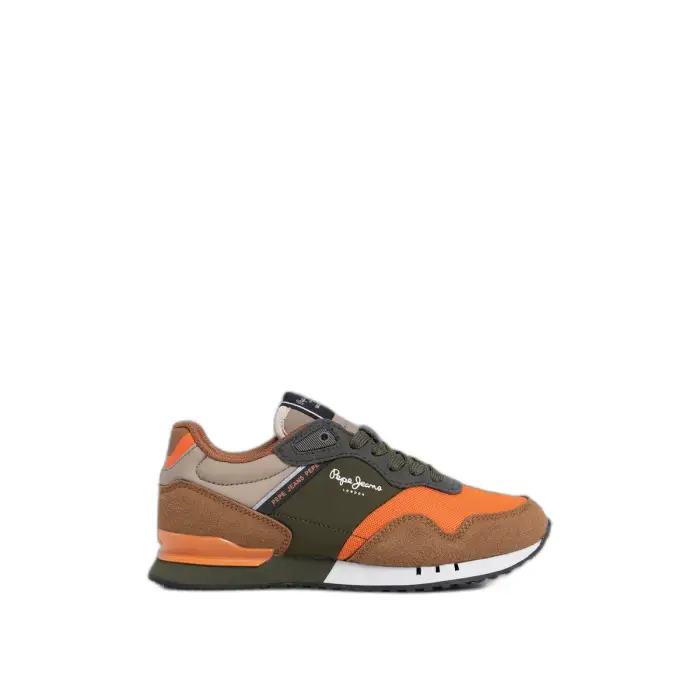 Sneakers da bambina Pepe Jeans London Park Orange
