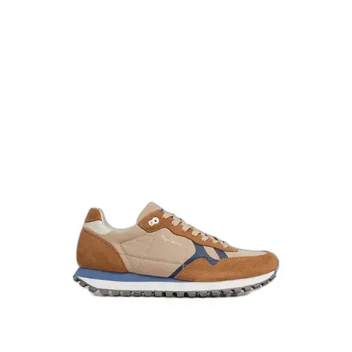 Sneakers Pepe Jeans Brit-on Prints Marron